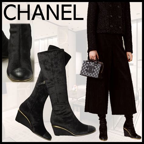 chanel high boots|chanel boots new collection.